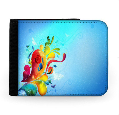 

Snoogg Men Multicolor Canvas Wallet(6 Card Slots), Multi