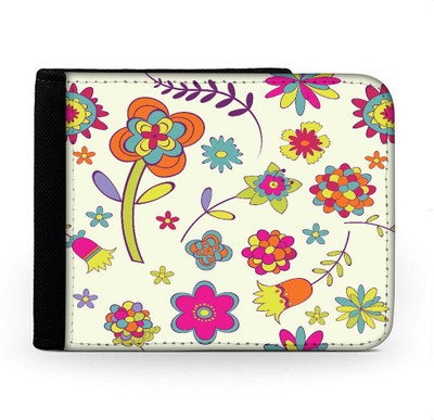 

Snoogg Men Multicolor Canvas Wallet(6 Card Slots), Multi