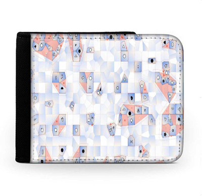 

Snoogg Men Multicolor Canvas Wallet(6 Card Slots), Multi