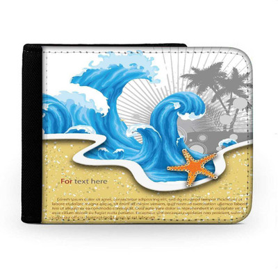 

Snoogg Men Multicolor Canvas Wallet(6 Card Slots), Multi