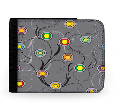 

Snoogg Men Multicolor Canvas Wallet(6 Card Slots), Multi