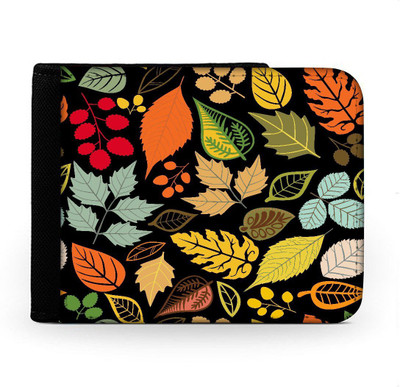 

Snoogg Men Multicolor Canvas Wallet(6 Card Slots), Multi