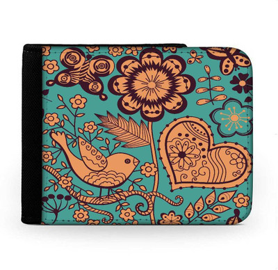 

Snoogg Men Multicolor Canvas Wallet(6 Card Slots), Multi