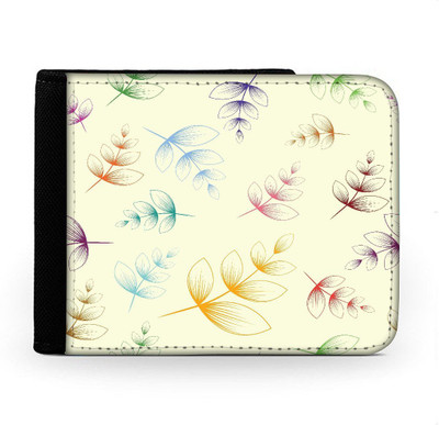 

Snoogg Men Multicolor Canvas Wallet(6 Card Slots), Multi