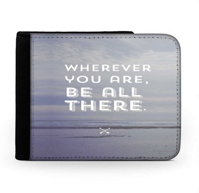 

Snoogg Men Multicolor Canvas Wallet(6 Card Slots), Multi