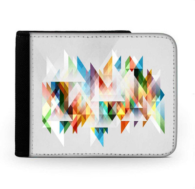 

Snoogg Men Multicolor Canvas Wallet(6 Card Slots), Multi
