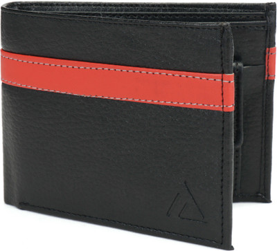 

Holboro Men Black Genuine Leather Wallet(3 Card Slots)