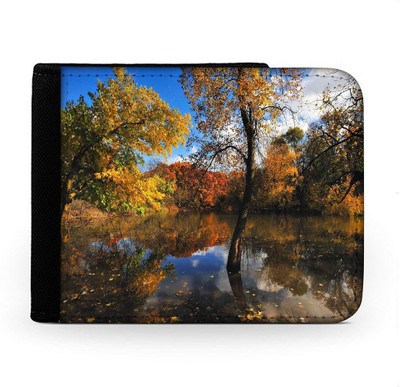 

Snoogg Men Multicolor Canvas Wallet(6 Card Slots), Multi