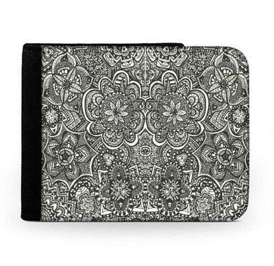 

Snoogg Men Multicolor Canvas Wallet(6 Card Slots), Multi