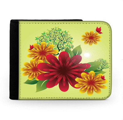 

Snoogg Men Multicolor Canvas Wallet(6 Card Slots), Multi