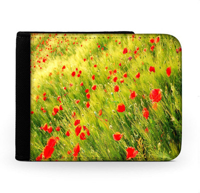 

Snoogg Men Multicolor Canvas Wallet(6 Card Slots), Multi