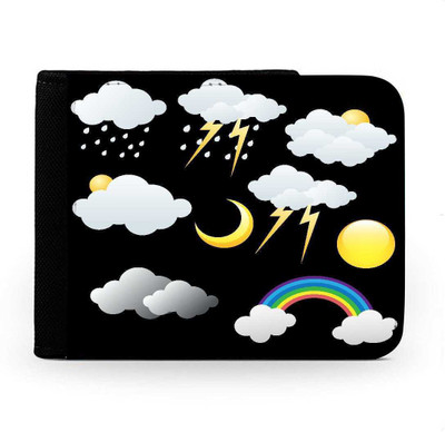 

Snoogg Men Multicolor Canvas Wallet(6 Card Slots), Multi