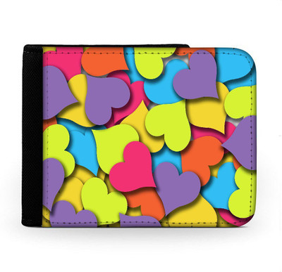 

Snoogg Men Multicolor Canvas Wallet(6 Card Slots), Multi