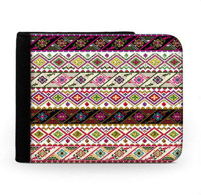 

Snoogg Men Multicolor Canvas Wallet(6 Card Slots), Multi