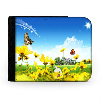 

Snoogg Men Multicolor Canvas Wallet(6 Card Slots), Multi