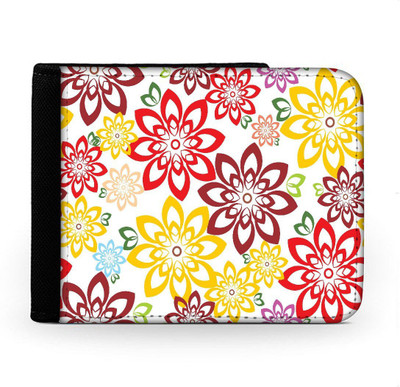 

Snoogg Men Multicolor Canvas Wallet(6 Card Slots), Multi