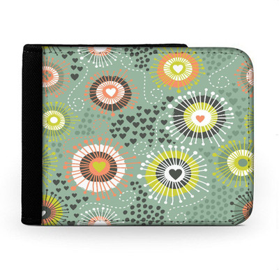 

Snoogg Men Multicolor Canvas Wallet(6 Card Slots), Multi