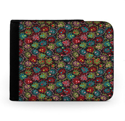 

Snoogg Men Multicolor Canvas Wallet(6 Card Slots), Multi