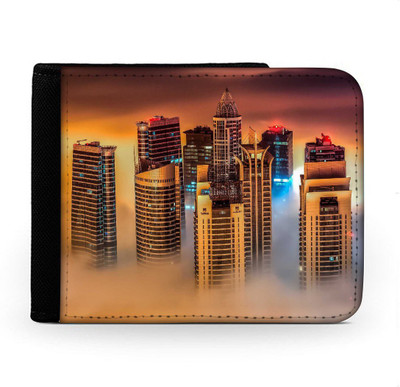 

Snoogg Men Multicolor Canvas Wallet(6 Card Slots), Multi