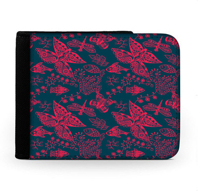 

Snoogg Men Multicolor Canvas Wallet(6 Card Slots), Multi