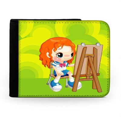 

Snoogg Men Multicolor Canvas Wallet(6 Card Slots), Multi