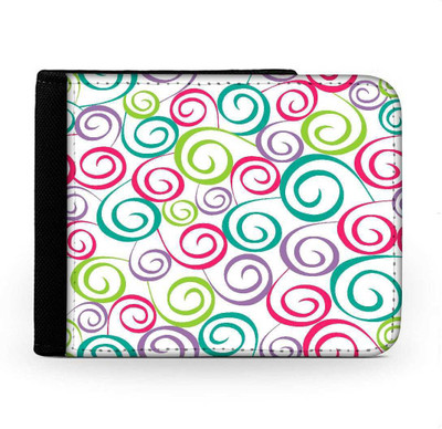 

Snoogg Men Multicolor Canvas Wallet(6 Card Slots), Multi