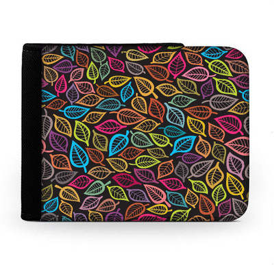 

Snoogg Men Multicolor Canvas Wallet(6 Card Slots), Multi