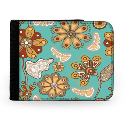 

Snoogg Men Multicolor Canvas Wallet(6 Card Slots), Multi
