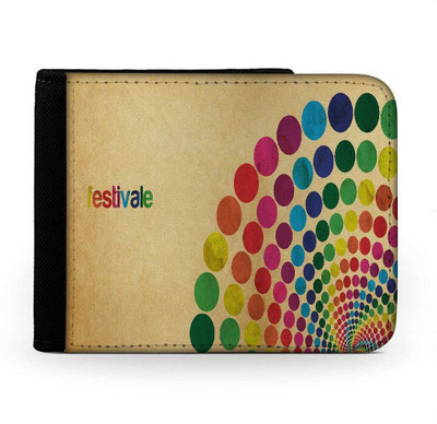 

Snoogg Men Multicolor Canvas Wallet(6 Card Slots), Multi