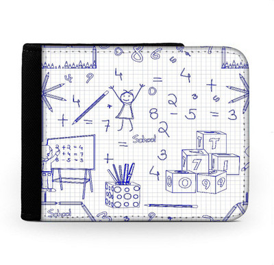 

Snoogg Men Multicolor Canvas Wallet(6 Card Slots), Multi