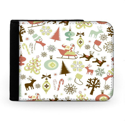 

Snoogg Men Multicolor Canvas Wallet(6 Card Slots), Multi