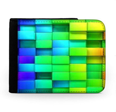 

Snoogg Men Multicolor Canvas Wallet(6 Card Slots), Multi