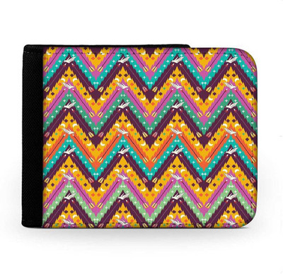 

Snoogg Men Multicolor Canvas Wallet(6 Card Slots), Multi