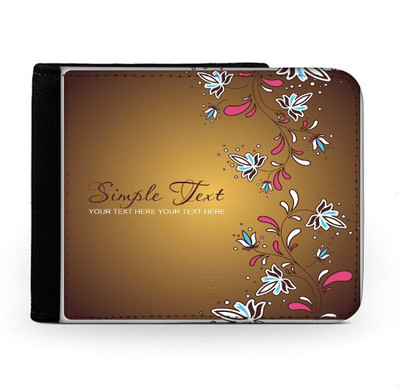 

Snoogg Men Multicolor Canvas Wallet(6 Card Slots), Multi