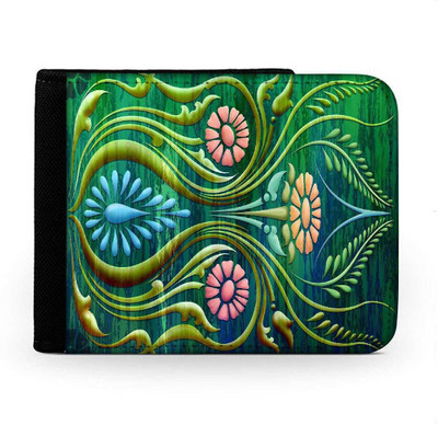 

Snoogg Men Multicolor Canvas Wallet(6 Card Slots), Multi