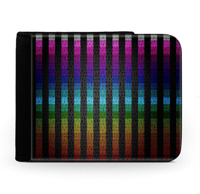 

Snoogg Men Multicolor Canvas Wallet(6 Card Slots), Multi
