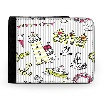 

Snoogg Men Multicolor Canvas Wallet(6 Card Slots), Multi