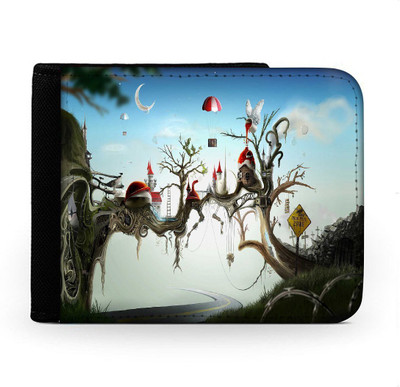 

Snoogg Men Multicolor Canvas Wallet(6 Card Slots), Multi