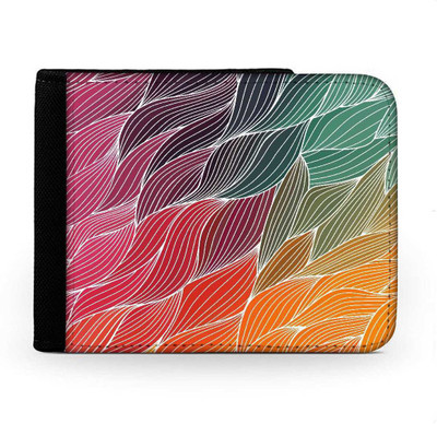 

Snoogg Men Multicolor Canvas Wallet(6 Card Slots), Multi