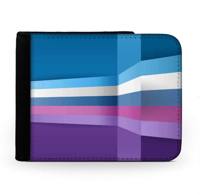 

Snoogg Men Multicolor Canvas Wallet(6 Card Slots), Multi