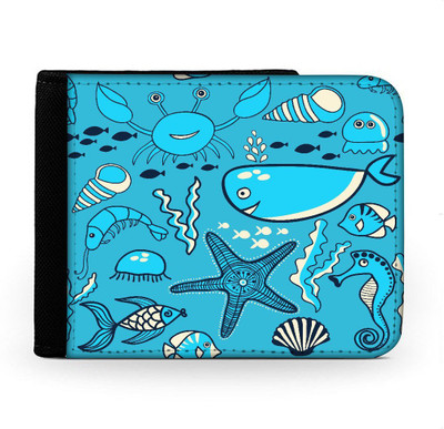 

Snoogg Men Multicolor Canvas Wallet(6 Card Slots), Multi