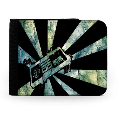

Snoogg Men Multicolor Canvas Wallet(6 Card Slots), Multi