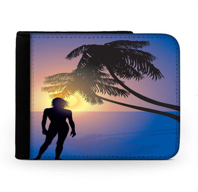 

Snoogg Men Multicolor Canvas Wallet(6 Card Slots), Multi