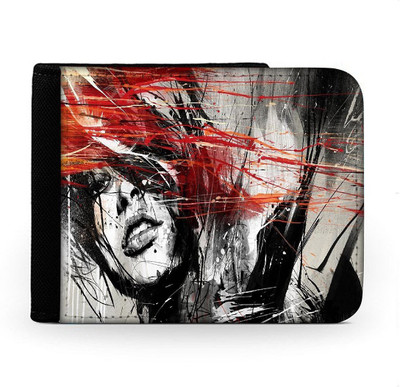 

Snoogg Men Multicolor Canvas Wallet(6 Card Slots), Multi