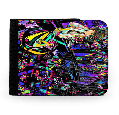

Snoogg Men Multicolor Canvas Wallet(6 Card Slots), Multi