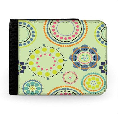 

Snoogg Men Multicolor Canvas Wallet(6 Card Slots), Multi