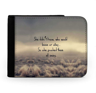 

Snoogg Men Multicolor Canvas Wallet(6 Card Slots), Multi