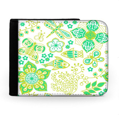 

Snoogg Men Multicolor Canvas Wallet(6 Card Slots), Multi