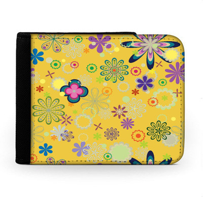 

Snoogg Men Multicolor Canvas Wallet(6 Card Slots), Multi