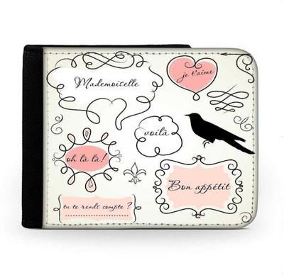 

Snoogg Men Multicolor Canvas Wallet(6 Card Slots), Multi